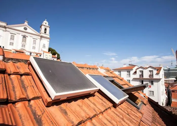 Alfama Ii, Eco-penthouse With French Balcony Apartment Lisbon